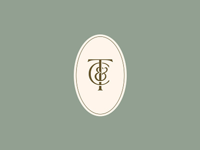 TC Logo Monogram branding design icon identity lettering logo type typography vector wedding