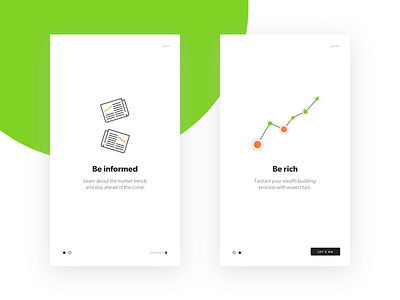 Splash Screen for Stock Market App android dashboard icons ios news on boarding onboarding sensex splash screen stock ui ux