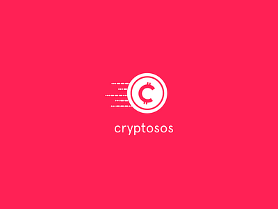 CryptoSOS Logo android app bitcoin crypto cryptocurrencies currency icon ios logo morse code ripple sos