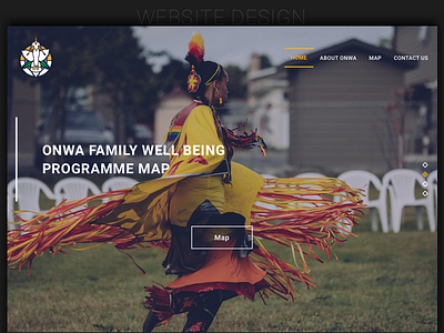 ONWA non-profit project non profit ui ux website