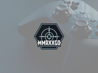 MMRXXGO Gaming-Channel Logo brand branding clean flat gaming logo modern symbol twitch