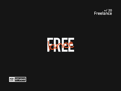 Freelance | ThirtyLogos#20 challenge inspiration logo logotype modern negative simple space typography