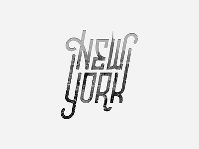 New York 80s inspiration lettering newyork typeface typography usa