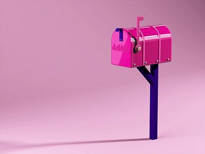 Outgoing Mail ✉️ 3d 3d art animation c4d cinema4d design dribbble dribbble invite mograph motion graphics physicalrender