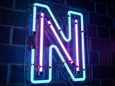 N is for Neon