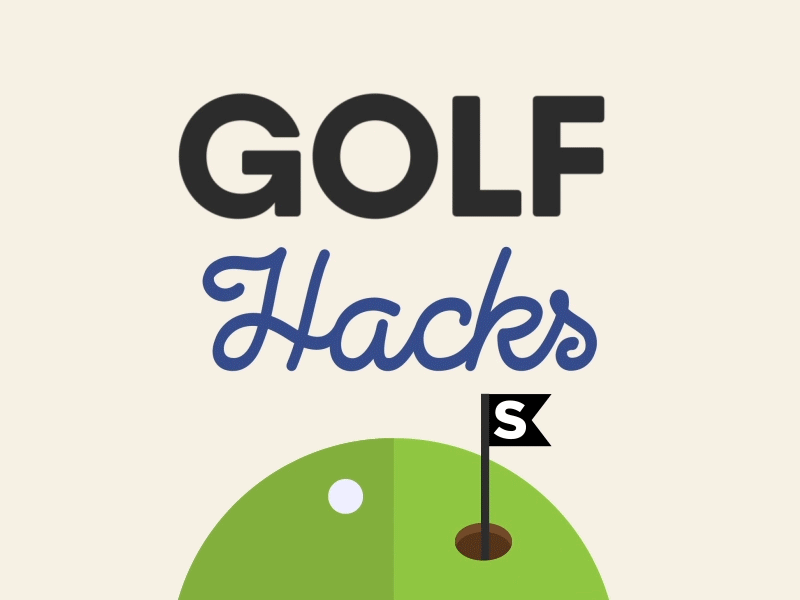 Golf Hacks animation golf mograph pga pga tour tournament