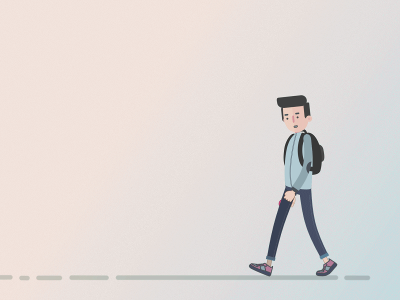 First shot animation animation cycle effects first shot hello hello dribbble motion shot walk