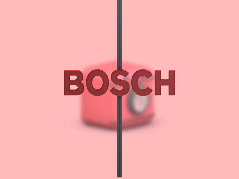 Bosch toyz club 3d c4d cinema4d machines motion pink realistic render toys
