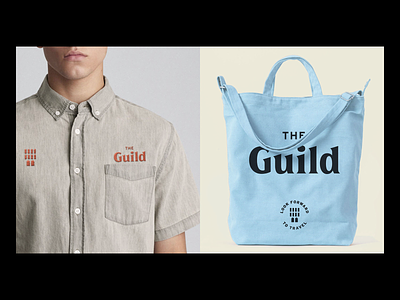 The Guild Brand Merch branding design logo merch merchandise