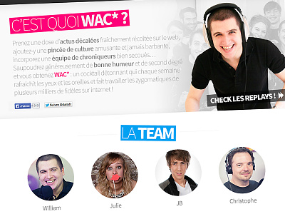 WAC, website