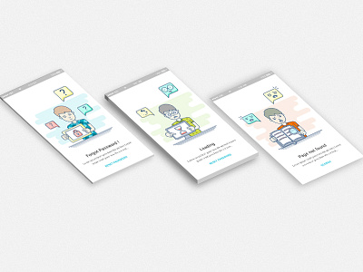 Mobile App Illustrations