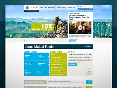 Financial Advisor Site