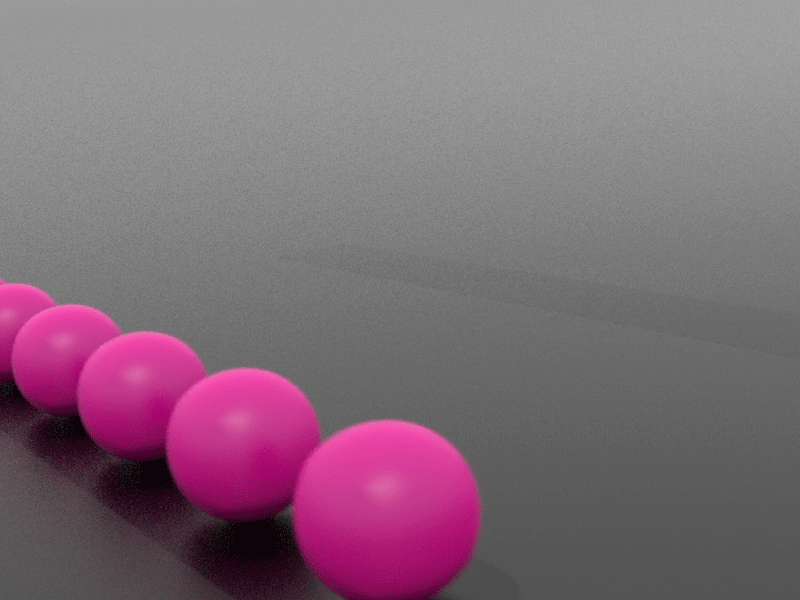 Modo Animation Balls 3d animation balls easing modo pink