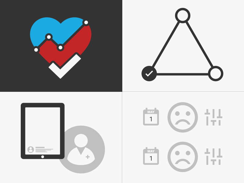 Logo and Icon Animations after effects animation data gary busey healthcare heart icons logo satisfaction
