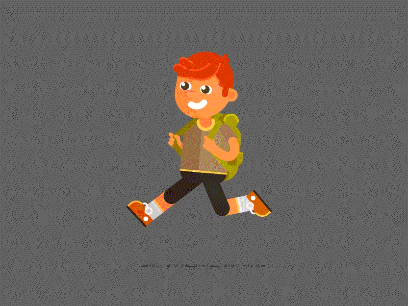 Boy Running
