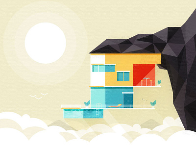 Dream House graphics design house illustration motion graphics