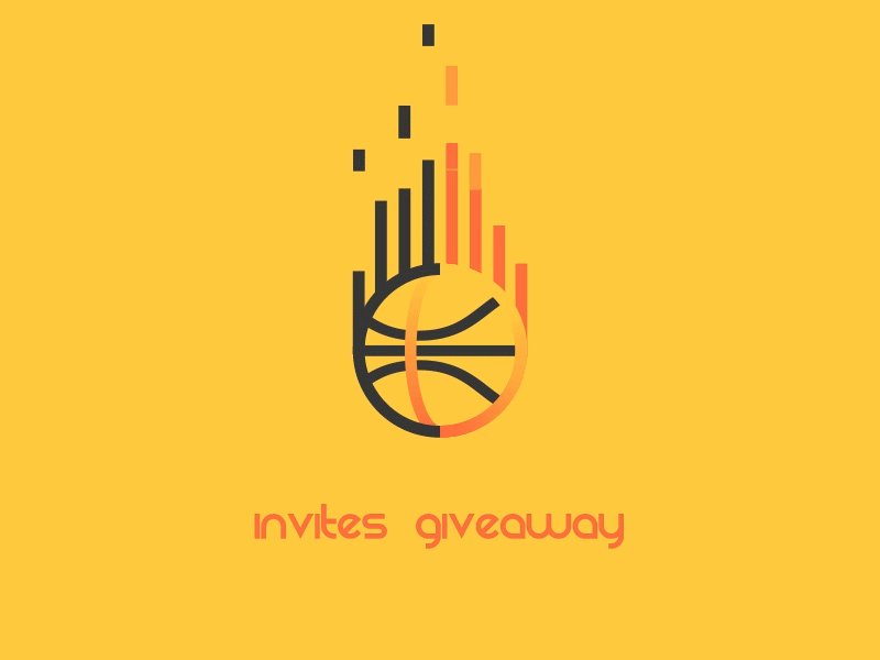 2 Dribbble Invites Giveaway!!! graphics illustration motion invites
