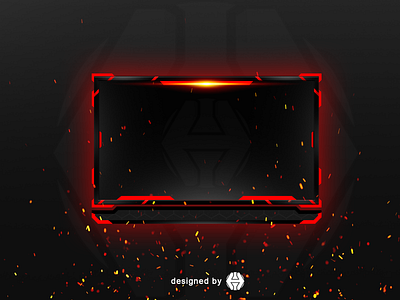 Face cam Overlay branding cam overlay design esports face cam illustration logo streamer twitch twitch overlay youtube overlay