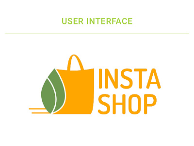 Instashop User Interface design desktop grocery minimal responsive shop webpage