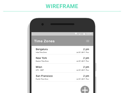 World Zone Wireframe