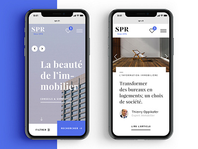 Real Estate Website #4 – Mobile exploration editorial filter iphone x luxury mobile modern property real estate responsive ui work