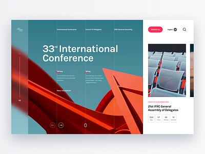 UI Concept – International Conference