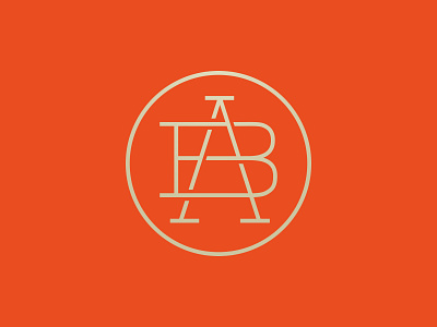 AB #1 – Colors exploration ab branding design identity logo minimal minimalism monogram monogram logo typography vector