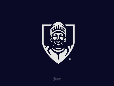 Knight In Shield Logo