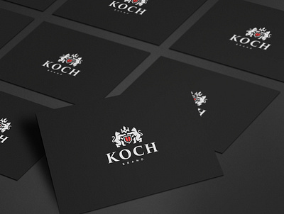 Heraldry Cat Logo on Business Card animal black branding identity buy buy logo cat clean crown design heraldic heraldry king logo logo for sale luxurious luxury mark professional strong symbol