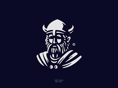 Viking Logo black branding identity buy buy logo clean logo logo for sale man mark masculine nordic professional raid raider ship strong symbol viking war warrior