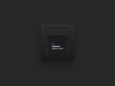 Cartridge – Black Edition black cartridge gameboy icon matte nintendo