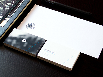 Personal Identity 2014 business cards identity letter