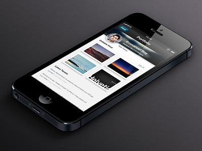 iOS App Portfolio Concept