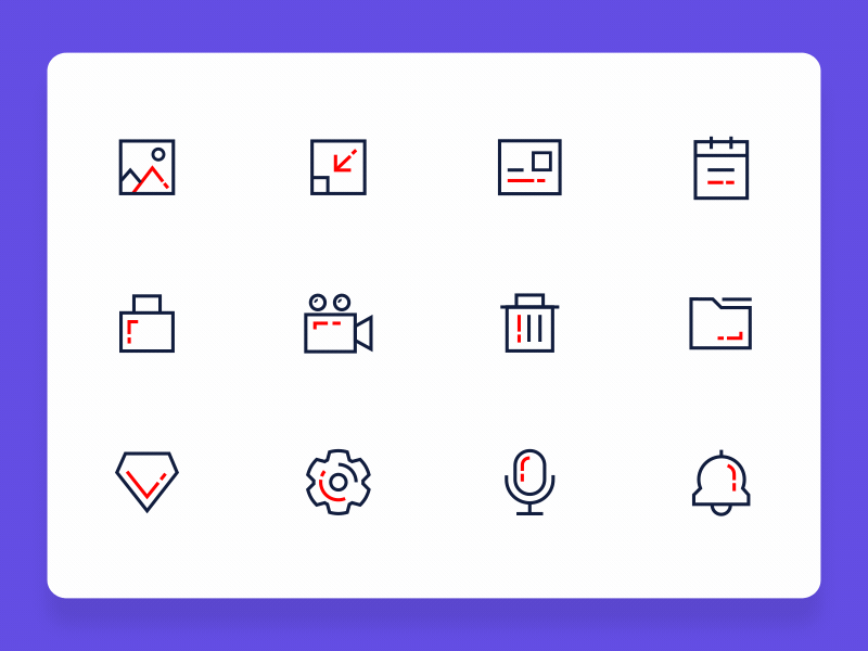icons ae design dribbble interface logo ue ui vector