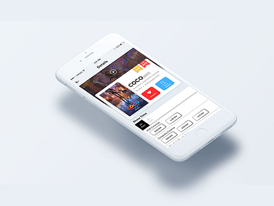 movie application design cinema film imdb ios minimal design movie showtime time