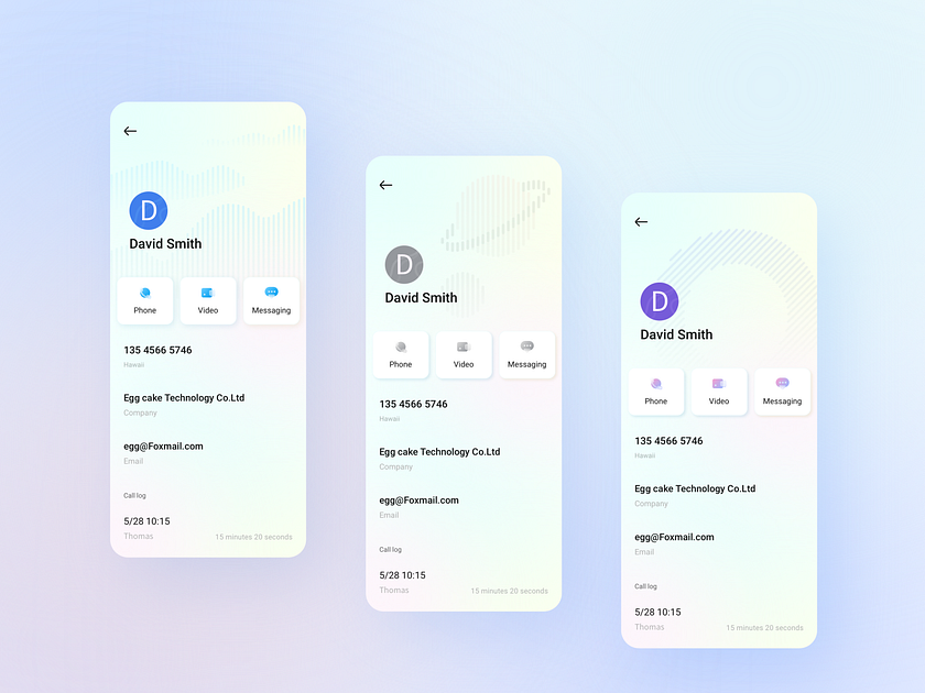 Portrait BG by Thomas on Dribbble