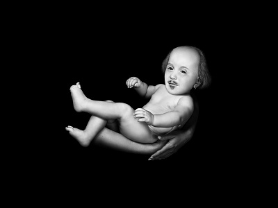 Mint Vinetu - Shakespeare advertising author baby digital art eastern affair hemingway photoshoot retouching shakespeare twain writer