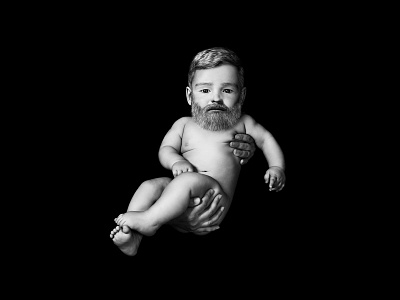 Mint Vinetu - Hemingway advertising author baby digital art eastern affair hemingway photoshoot retouching shakespeare twain writer