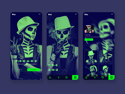 Freakz Ui/Ux Design Concept