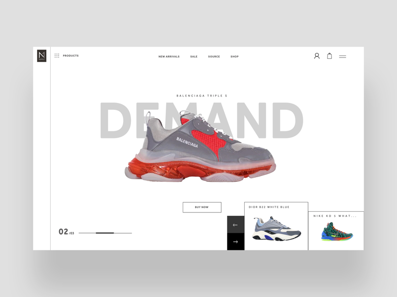 Supply + Demand Ui Design Concept by Duane Levi Smith on Dribbble