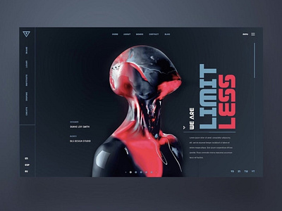 We Are Limitless Ui Design Concept
