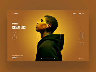 A.C.I.D Ui Design Concept by Duane Levi Smith on Dribbble