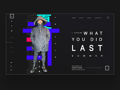 I Know What You Did Last Summer 1 Ui Design Concept daily design design inspiration graphic design photography ui ui design uiux ux ux design web design web design agency web designer webdesign