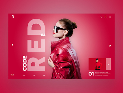 Code Red Ui Design Landing Page Concept design design inspiration graphic design illustration logo photography ui ui design ux ux design web design web designer