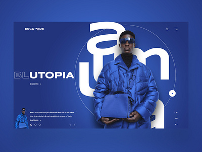 Blutopia Website Ui Design Concept design fashion designer graphic design graphic designer nft photography product design ui ui design uiux ux ux design web design web development