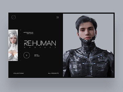 RE: Human Project Web Ui Design Concept