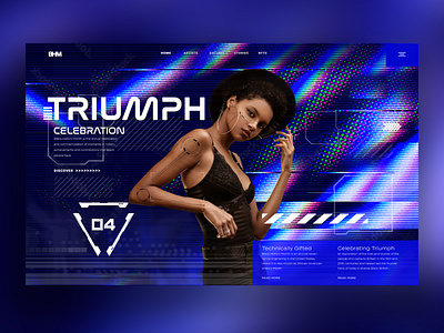 Triumph Web Ui Design Concept