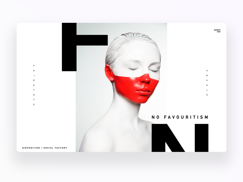 No favouritism (UI Design Concept) daily design ux design ui design user experience user interface graphic design web design