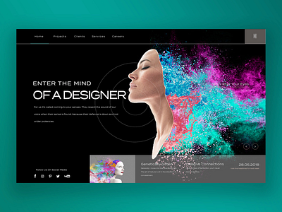 Enter the mind of a designer daily design design designer graphic design ui ui design uiux ux ux design web design