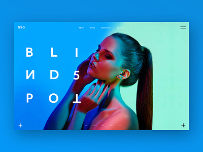 Blind spot (branding/Ui Design)